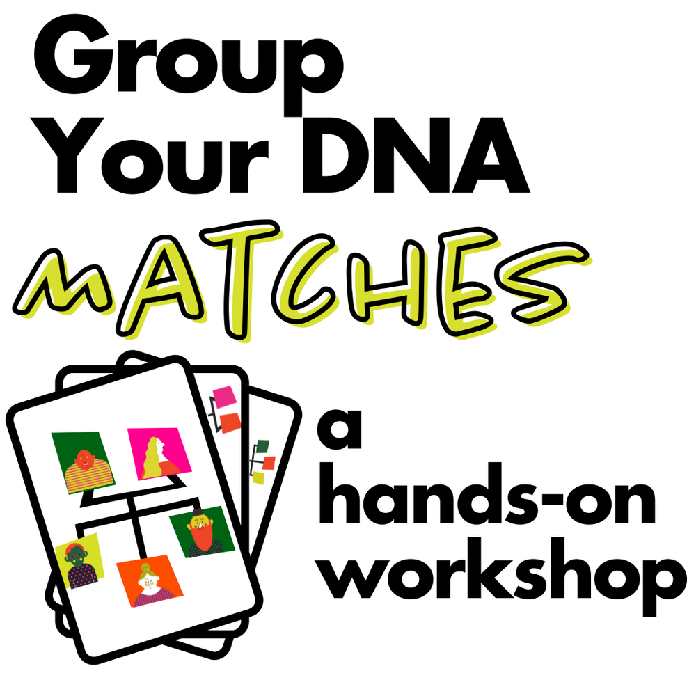 Group Your DNA Matches: A Hands-On Workshop