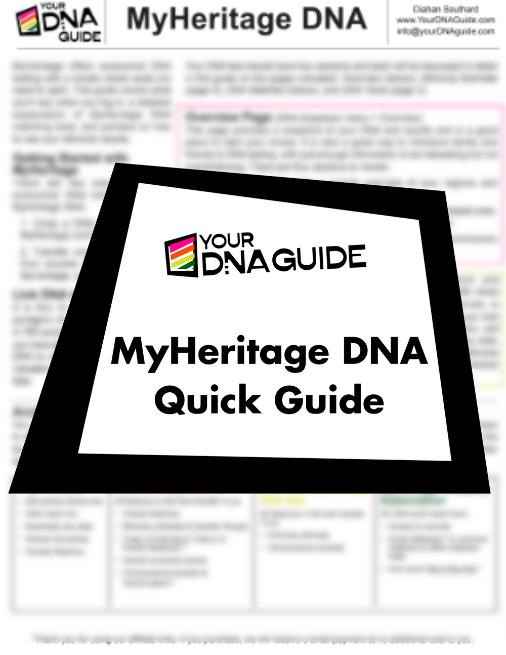 MyHeritage DNA Quick Reference Guide